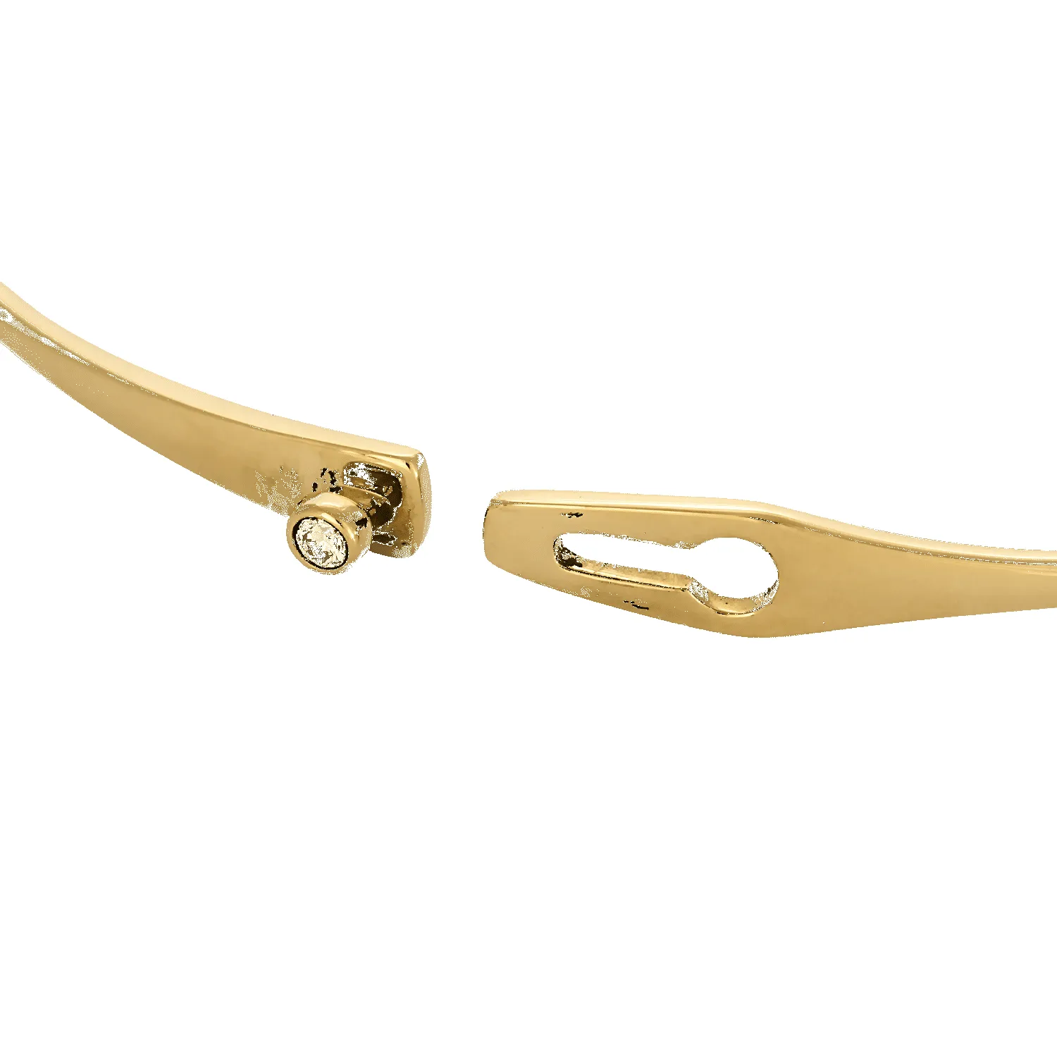 BRACELET SERRURE DINH VAN OR ET DIAMANTS sold by 58 Facettes product image thumbnail 5