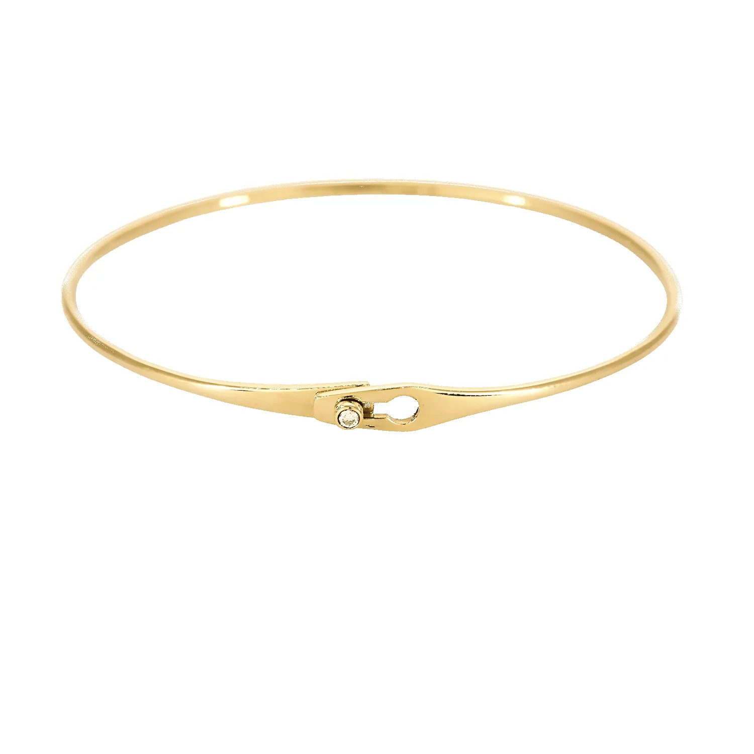 BRACELET SERRURE DINH VAN OR ET DIAMANTS sold by 58 Facettes product image thumbnail 3