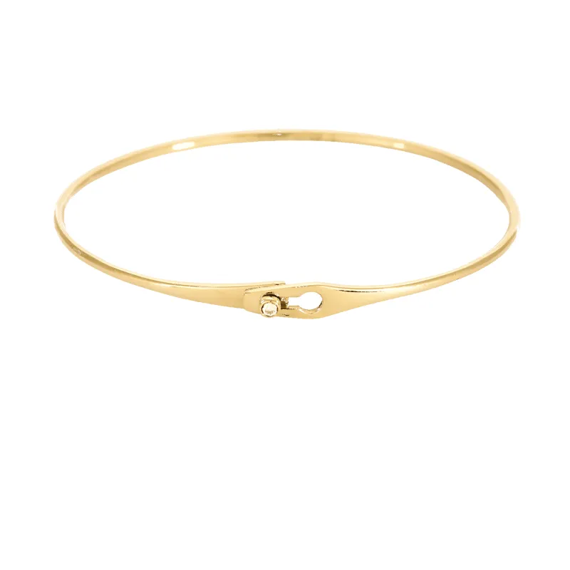 BRACELET SERRURE DINH VAN OR ET DIAMANTS sold by 58 Facettes