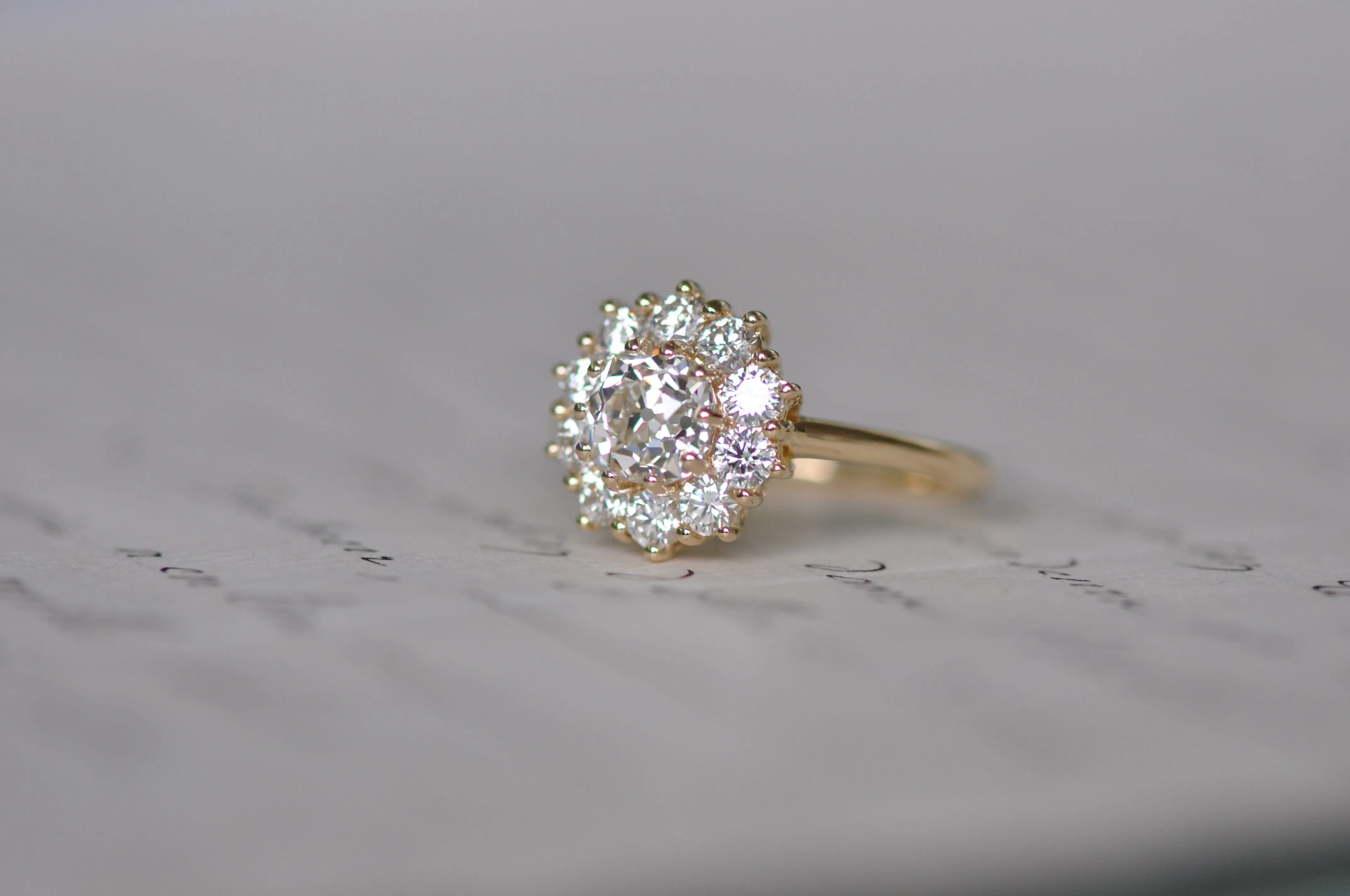 Old mine diamond ring (GIA certificate) sold by 58 Facettes product image thumbnail 4