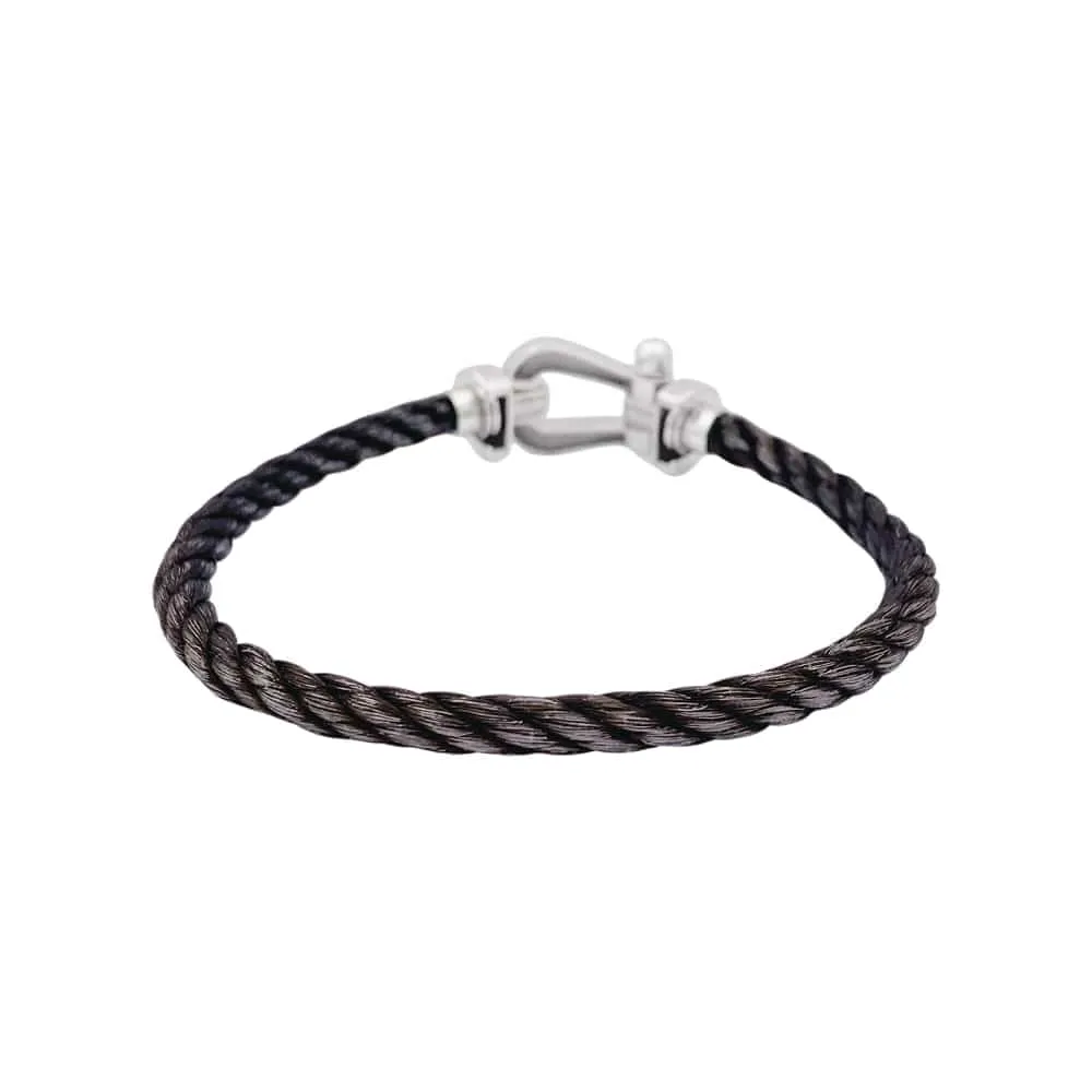 Bracelet Fred, "Force 10", or blanc, corderie. sold by 58 Facettes product image thumbnail 4