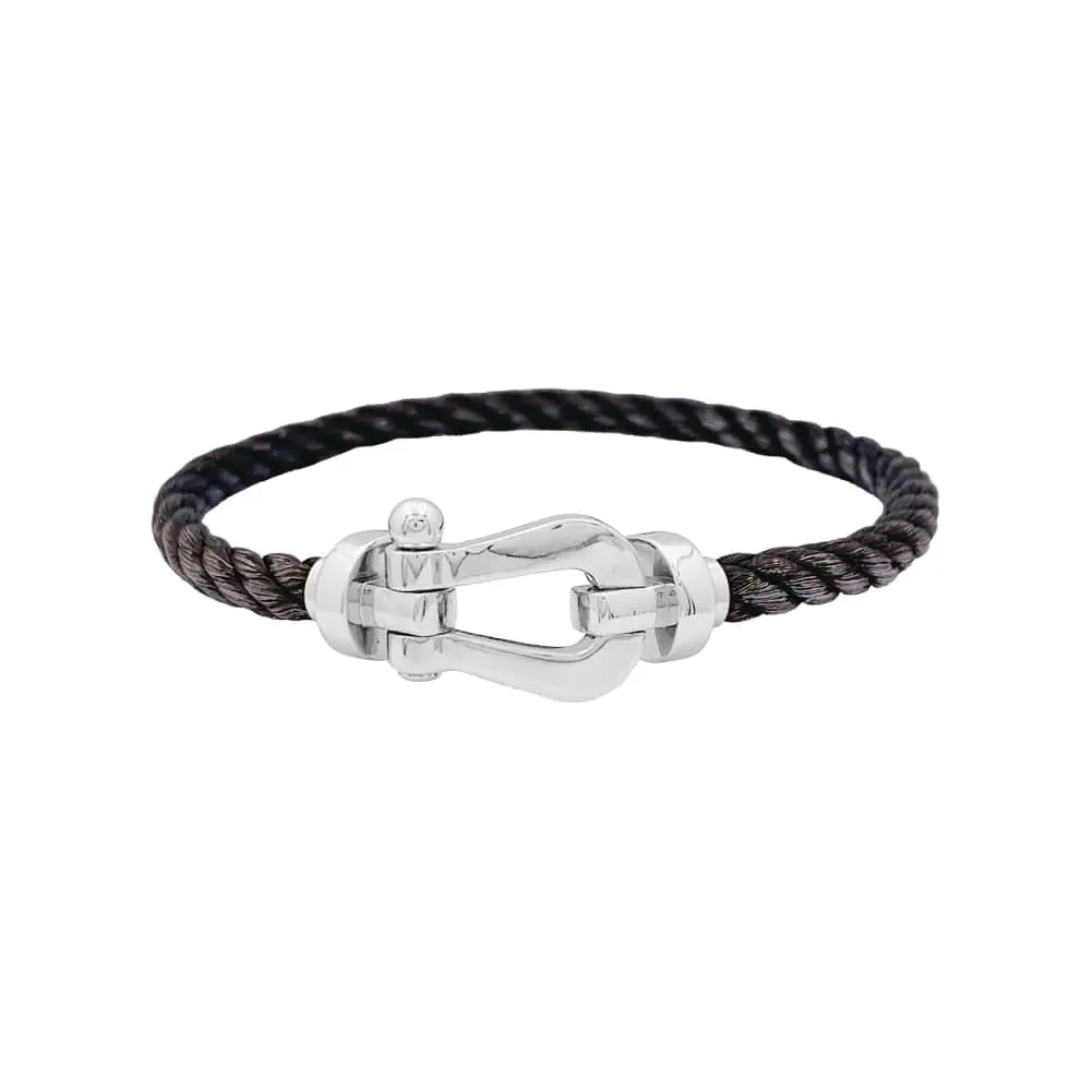 Bracelet Fred, "Force 10", or blanc, corderie. sold by 58 Facettes
