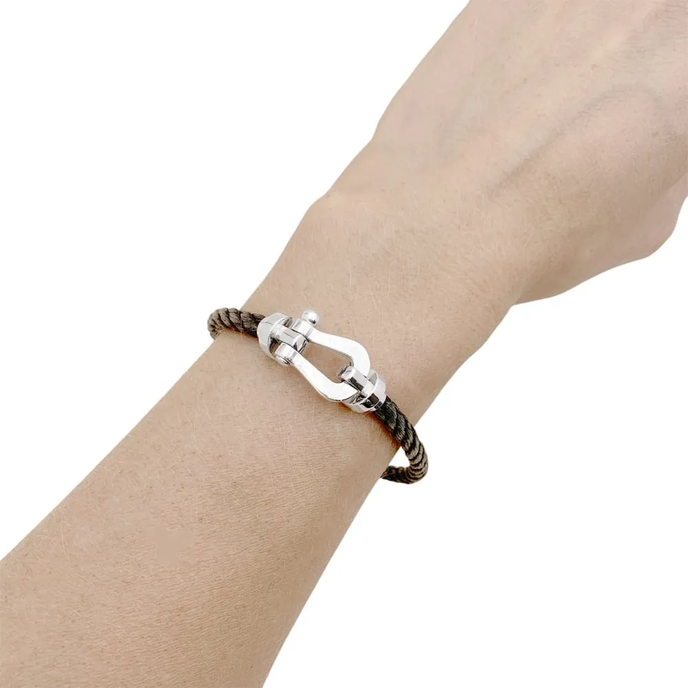 Bracelet Fred, "Force 10", or blanc, corderie. sold by 58 Facettes product image thumbnail 5