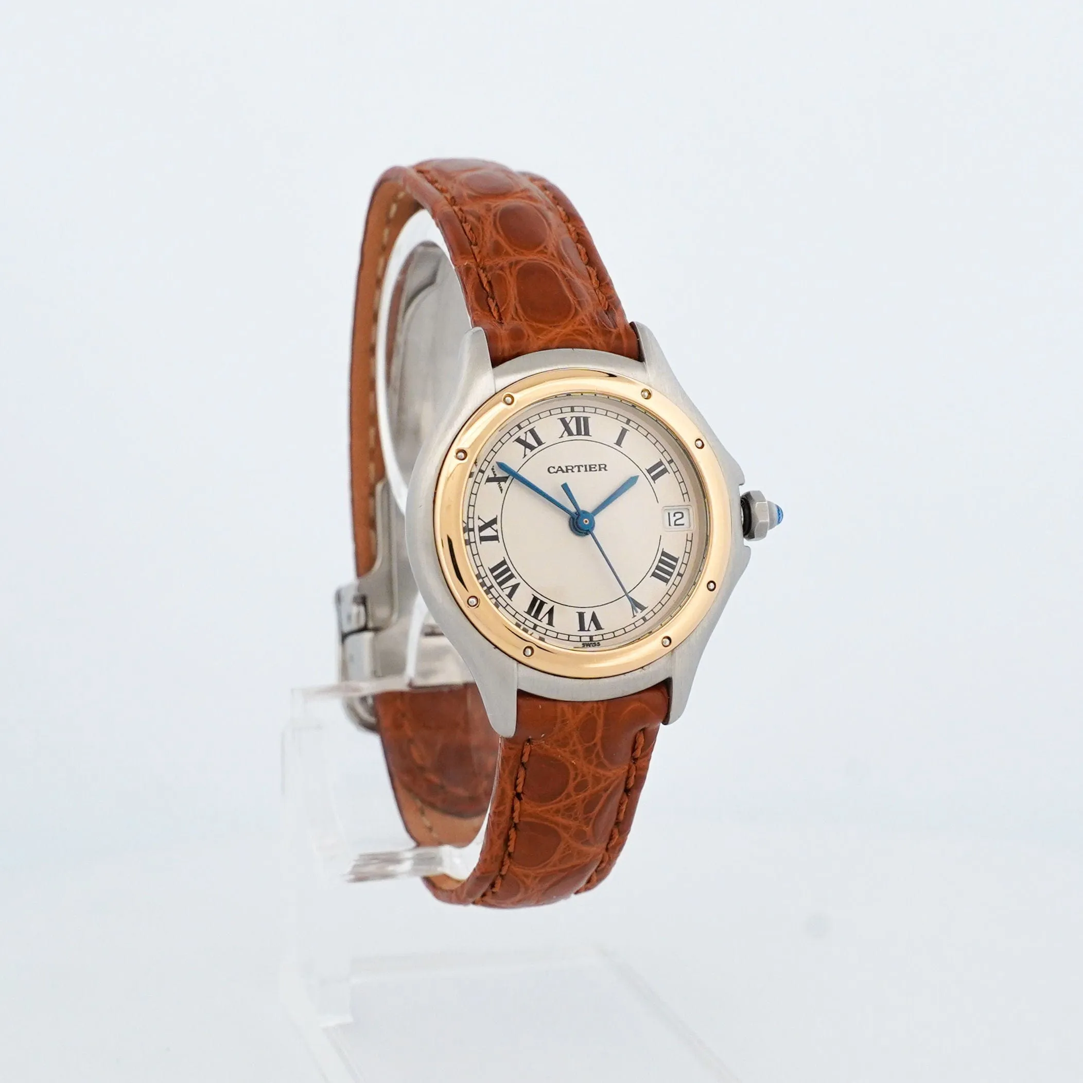 CARTIER - Panthère Cougar Watch - Ivory roman dial - SM sold by 58 Facettes product image thumbnail 4