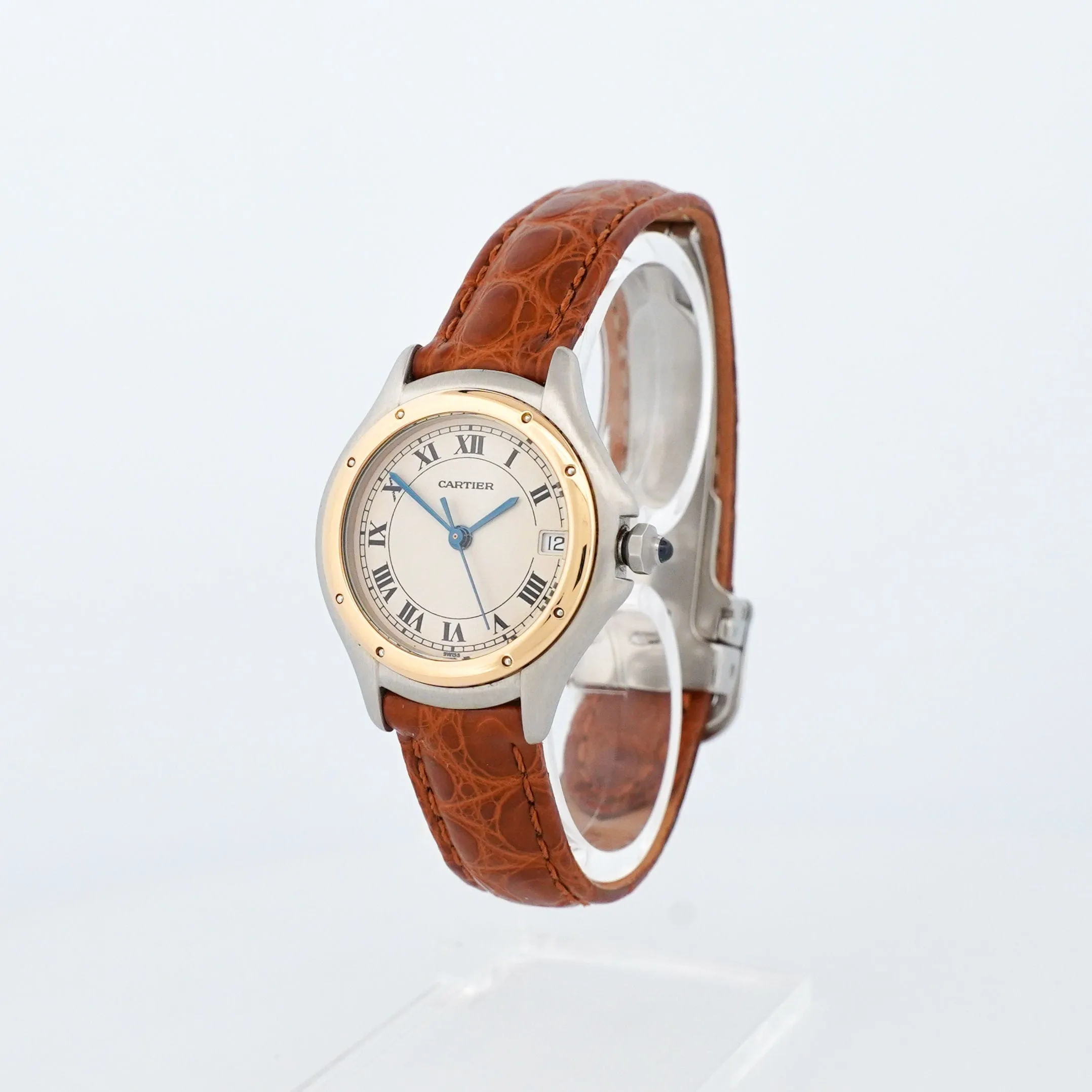 CARTIER - Panthère Cougar Watch - Ivory roman dial - SM sold by 58 Facettes product image thumbnail 5