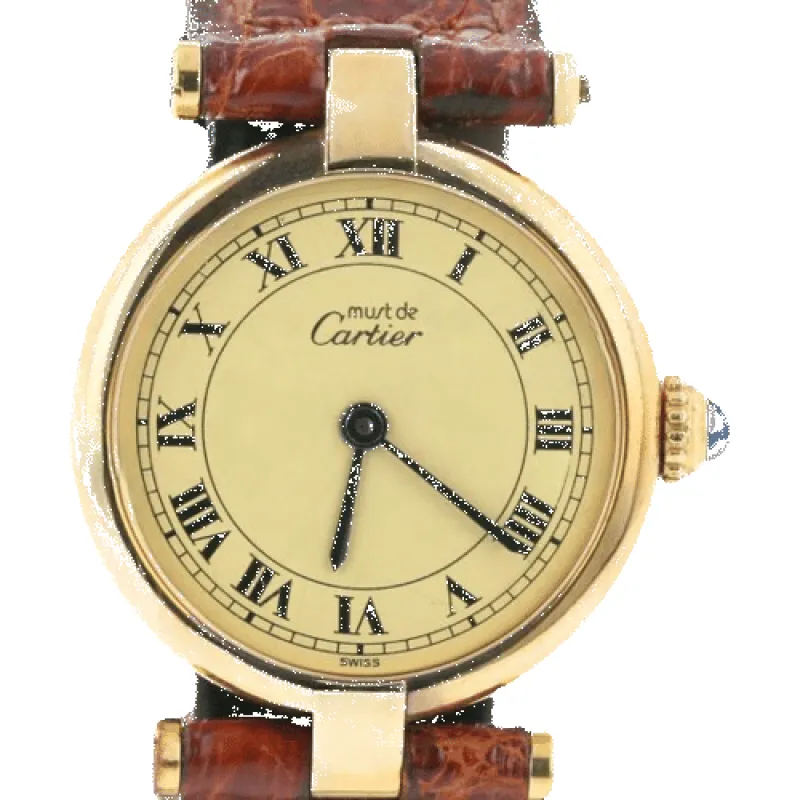 Cartier Montre Must De Cartier Vermeil sold by 58 Facettes