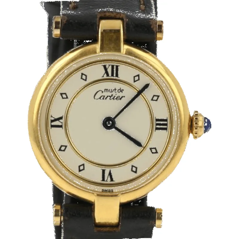 Cartier Montre Must De Cartier Vermeil sold by 58 Facettes