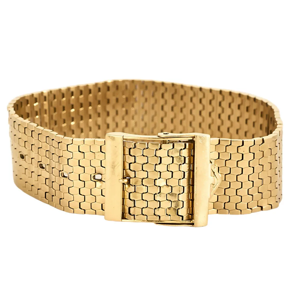 Bracelet ceinture en or jaune sold by 58 Facettes