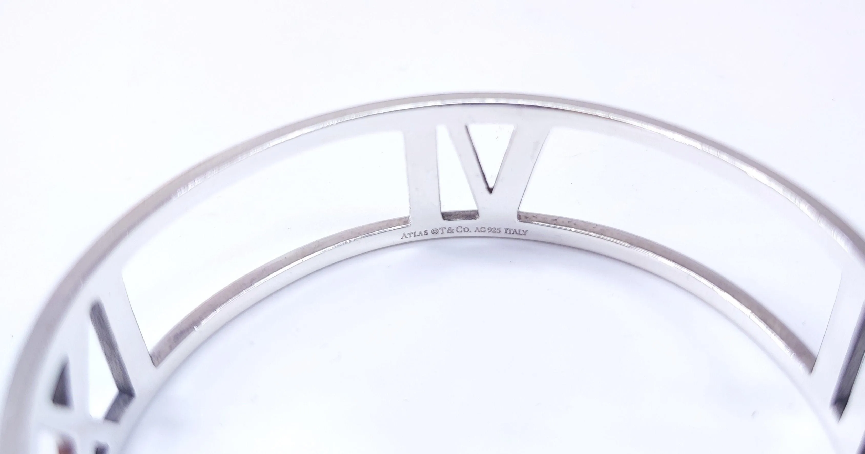 Tiffany & Co - Bracelet Atlas Argent sold by 58 Facettes product image thumbnail 5