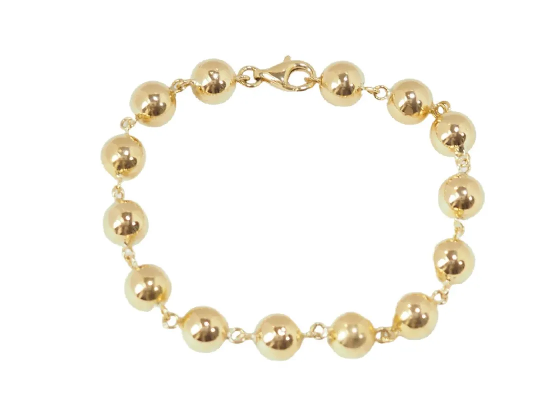 Bracelet Marseillais Boules en or jaune sold by 58 Facettes