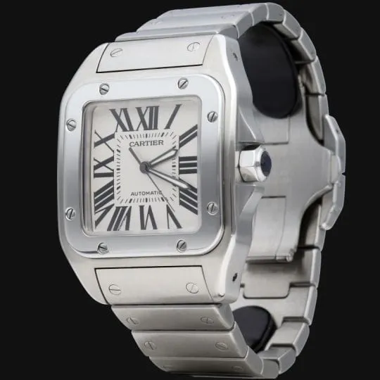 Cartier Montre Santos 100 Xl sold by 58 Facettes product image thumbnail 2