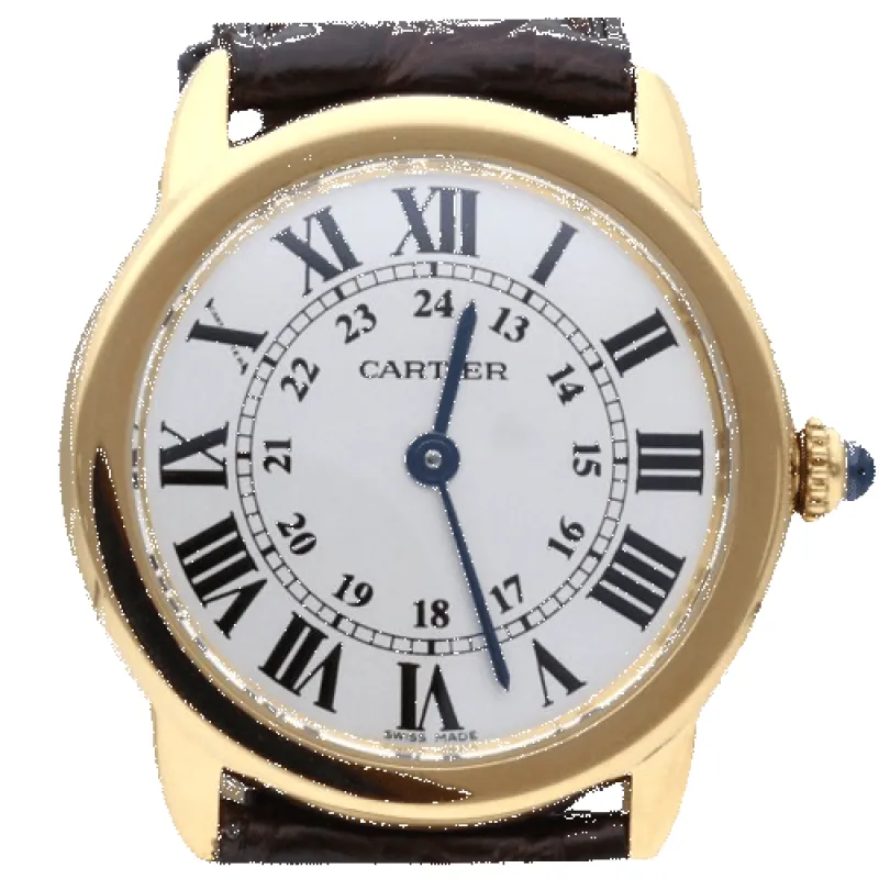 Cartier Montre Ronde Louis Cartier made by 58 Facettes