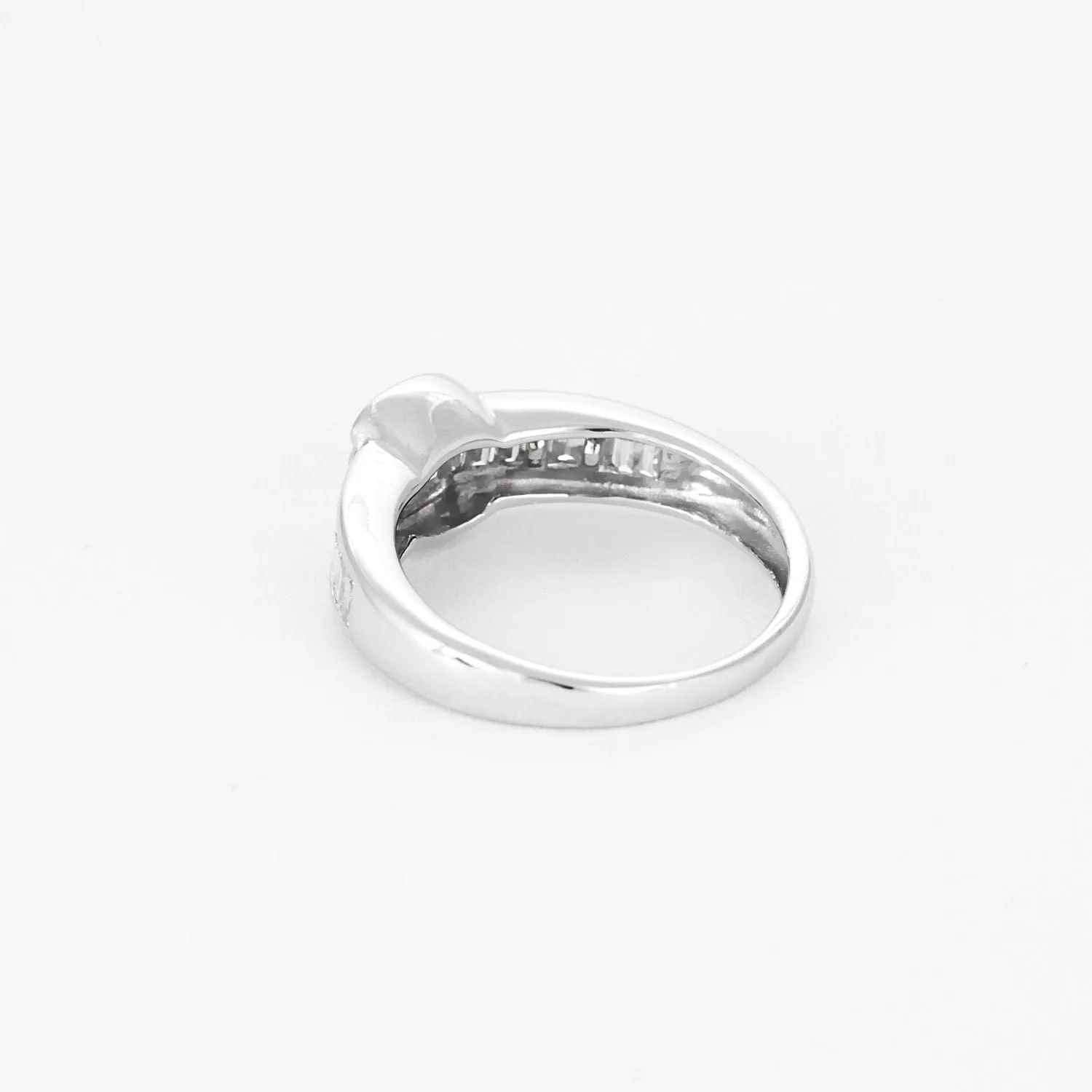 Bague Solitaire en or blanc et diamants sold by 58 Facettes product image thumbnail 5