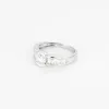 Bague Solitaire en or blanc et diamants sold by 58 Facettes