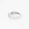Bague Solitaire en or blanc et diamants sold by 58 Facettes