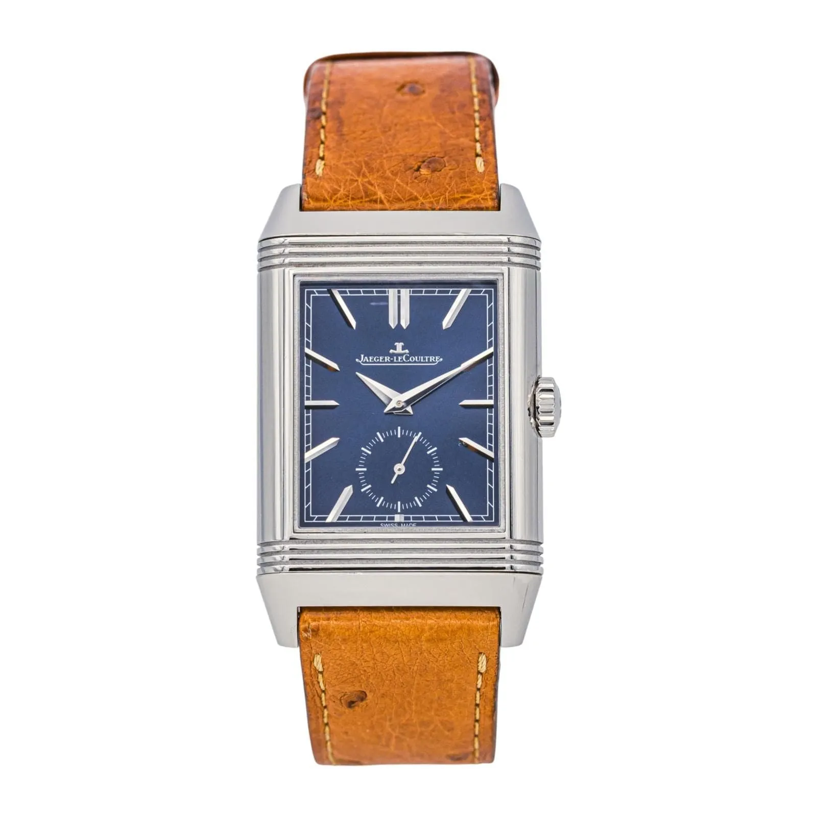 Jaeger-LeCoultre Reverso Tribute Duoface - Montre en acier sold by 58 Facettes