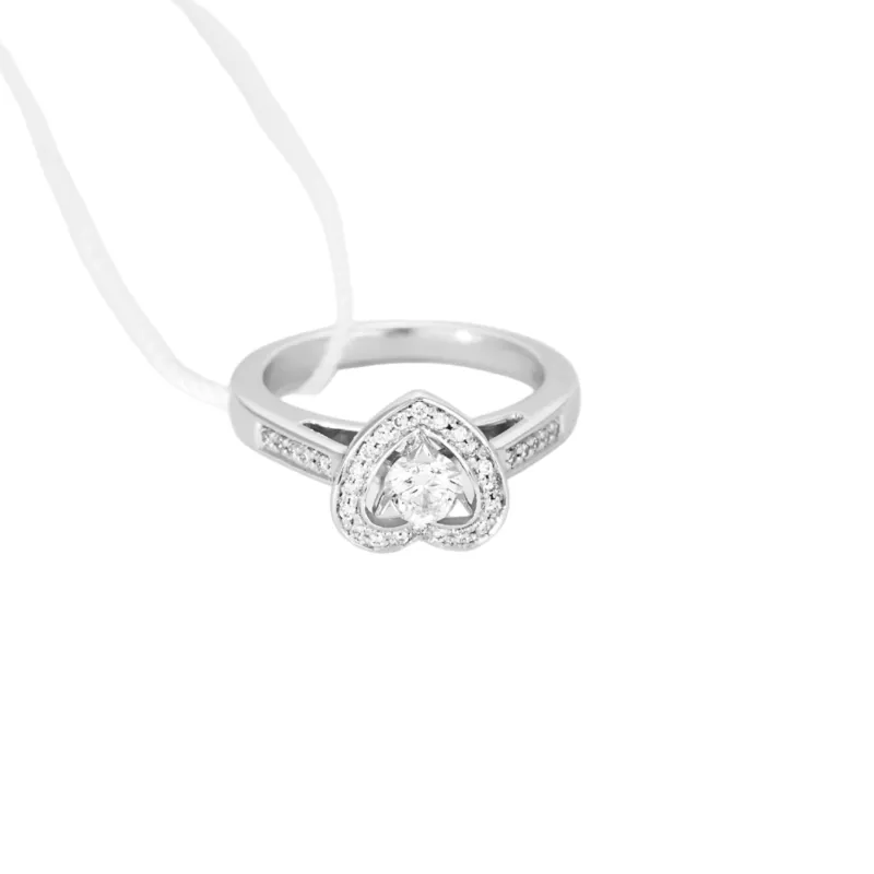 MAUBOUSSIN - Sex Love Touch n°2 - Bague en or blanc et diamants sold by 58 Facettes