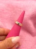 Bague Bandeau Coeurs or jaune sold by 58 Facettes