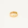 Bague Bandeau Coeurs or jaune sold by 58 Facettes