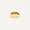 Bague Bandeau Coeurs or jaune sold by 58 Facettes
