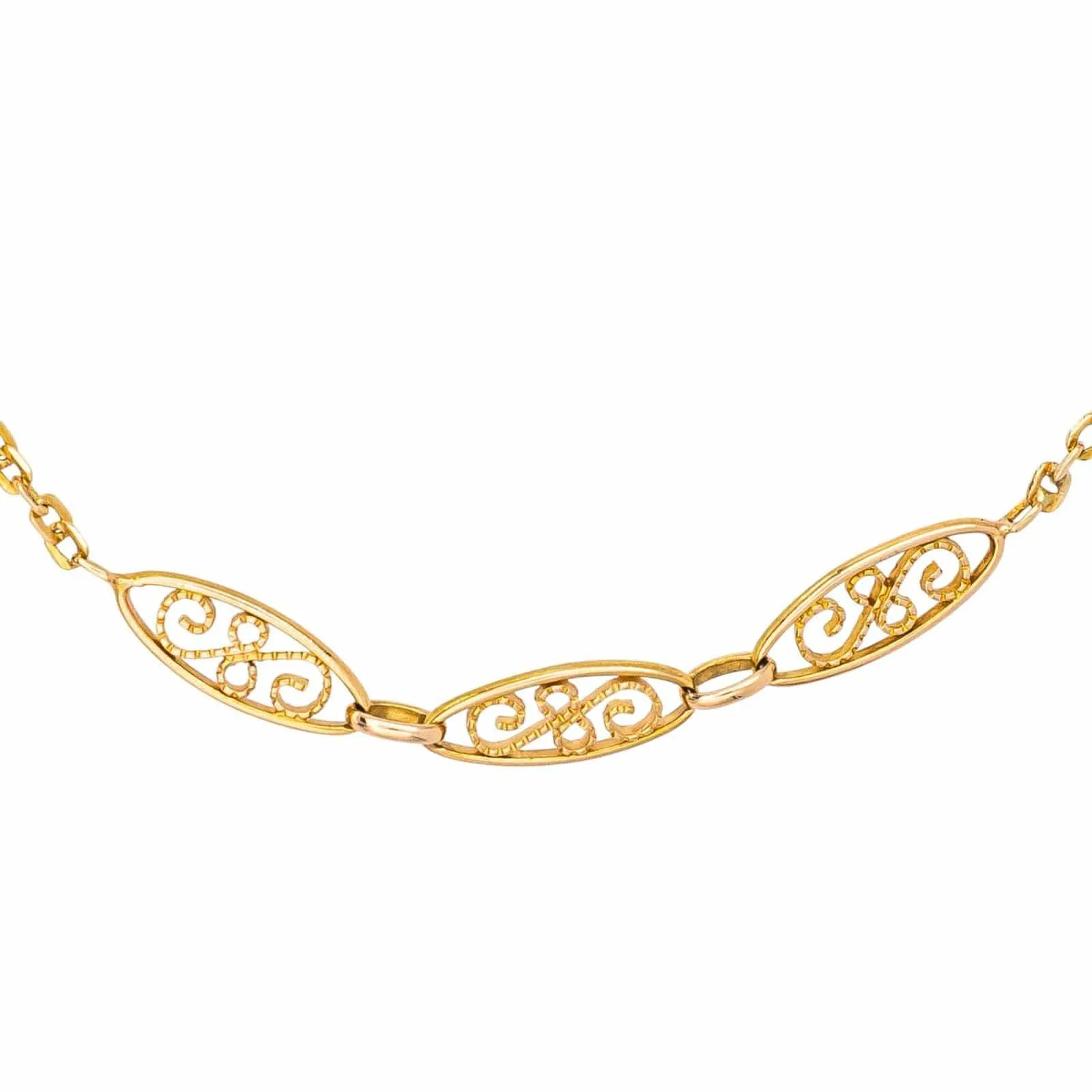 Bracelet Chaîne Or jaune sold by 58 Facettes product image thumbnail 5