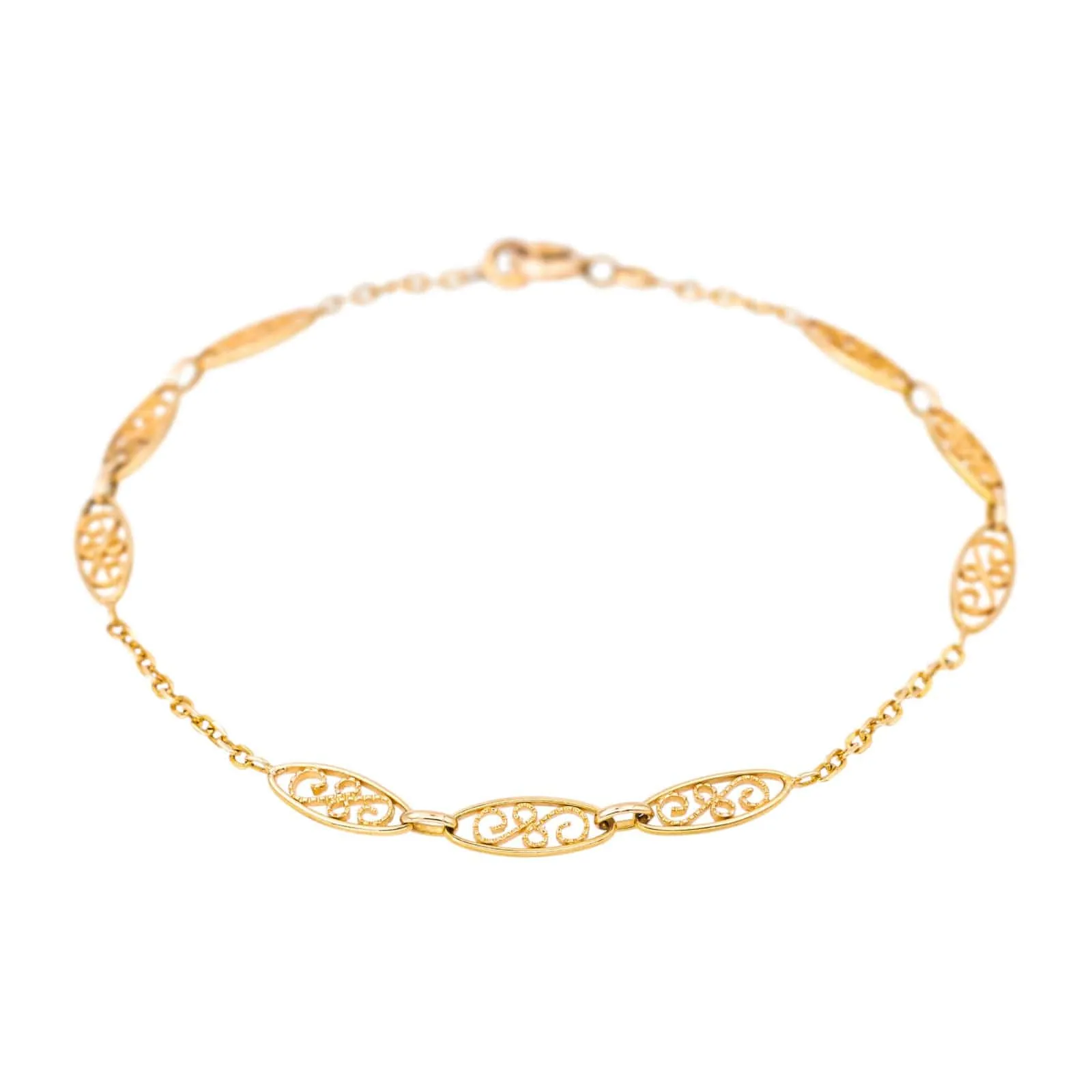 Bracelet Chaîne Or jaune sold by 58 Facettes product image thumbnail 3