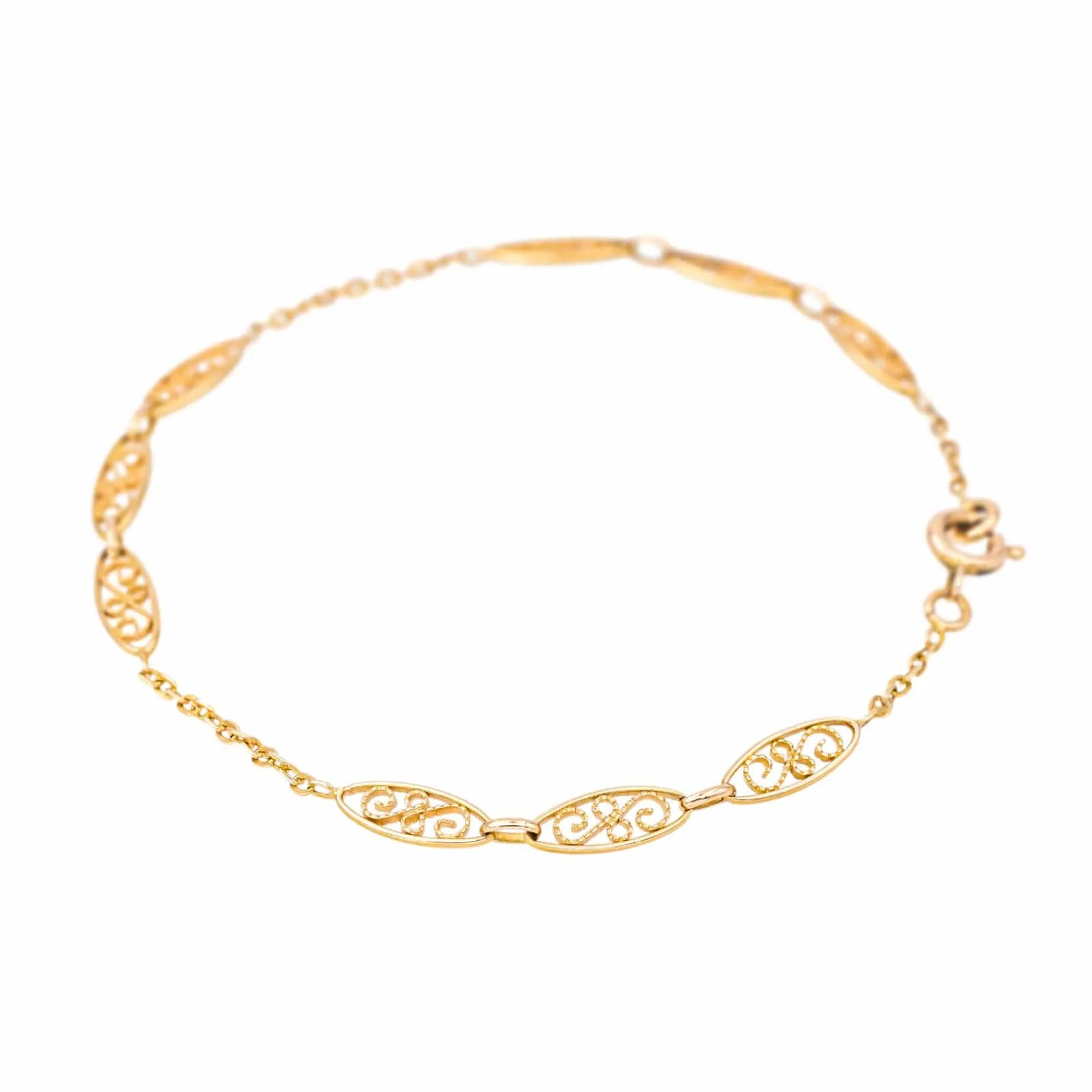 Bracelet Chaîne Or jaune sold by 58 Facettes product image thumbnail 4