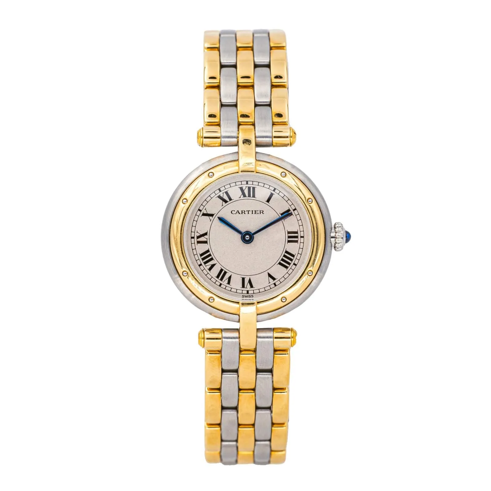 Cartier Montre Panthère Or jaune, Acier Spinelle synthétique sold by 58 Facettes
