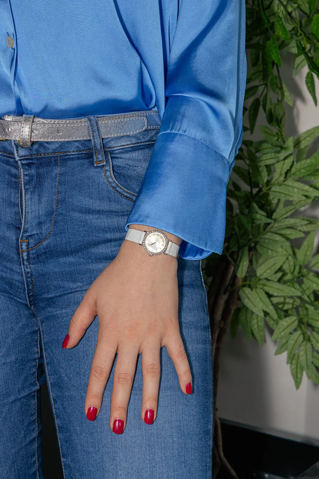 Omega Montre Or blanc Diamant sold by 58 Facettes product image thumbnail 2