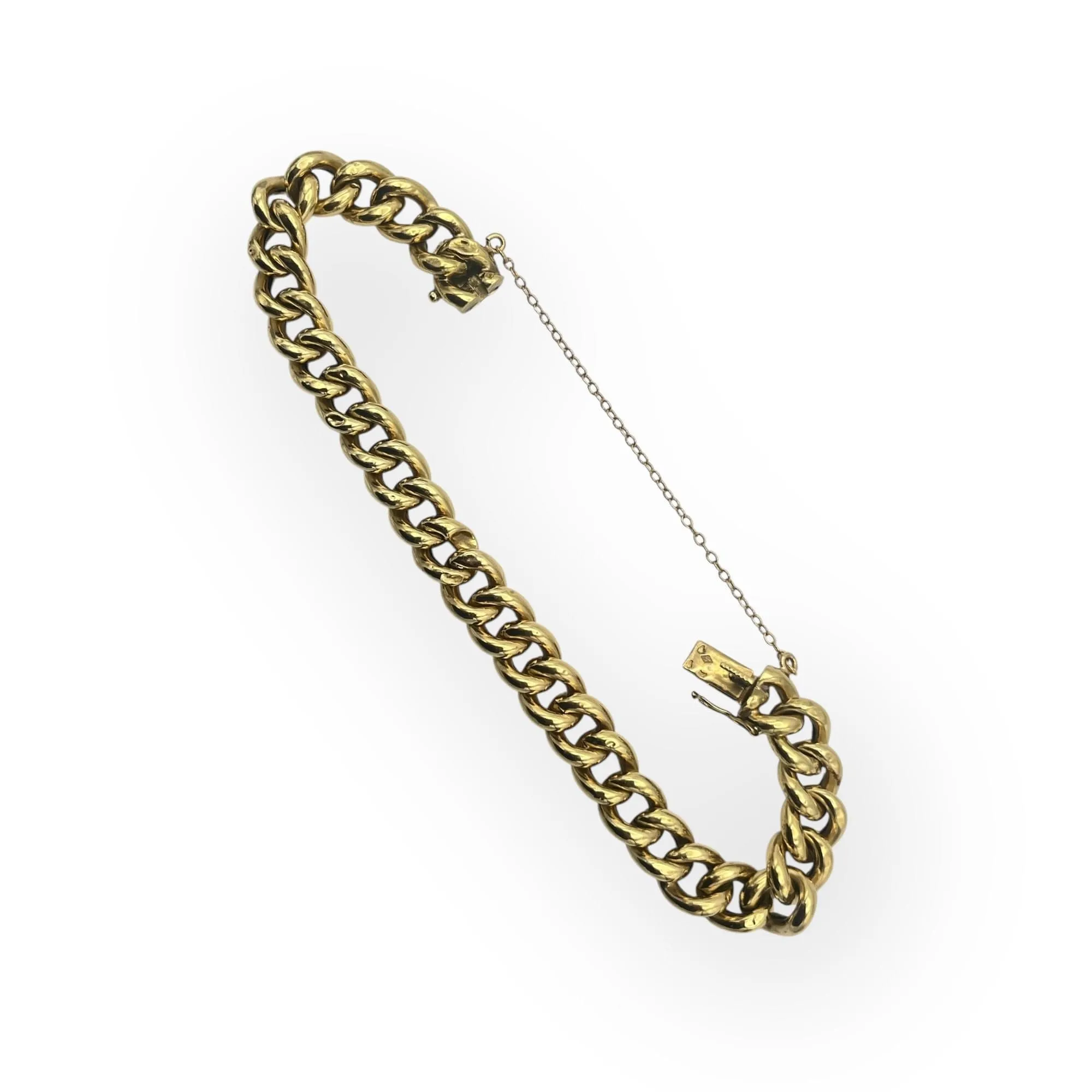 Bracelet or 750 maille gourmette ronde sold by 58 Facettes product image thumbnail 4