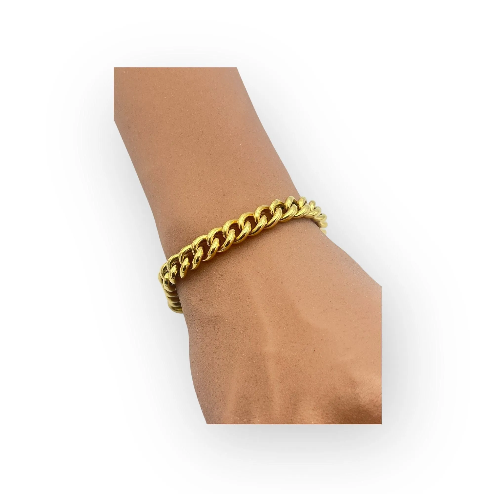 Bracelet or 750 maille gourmette ronde sold by 58 Facettes product image thumbnail 2