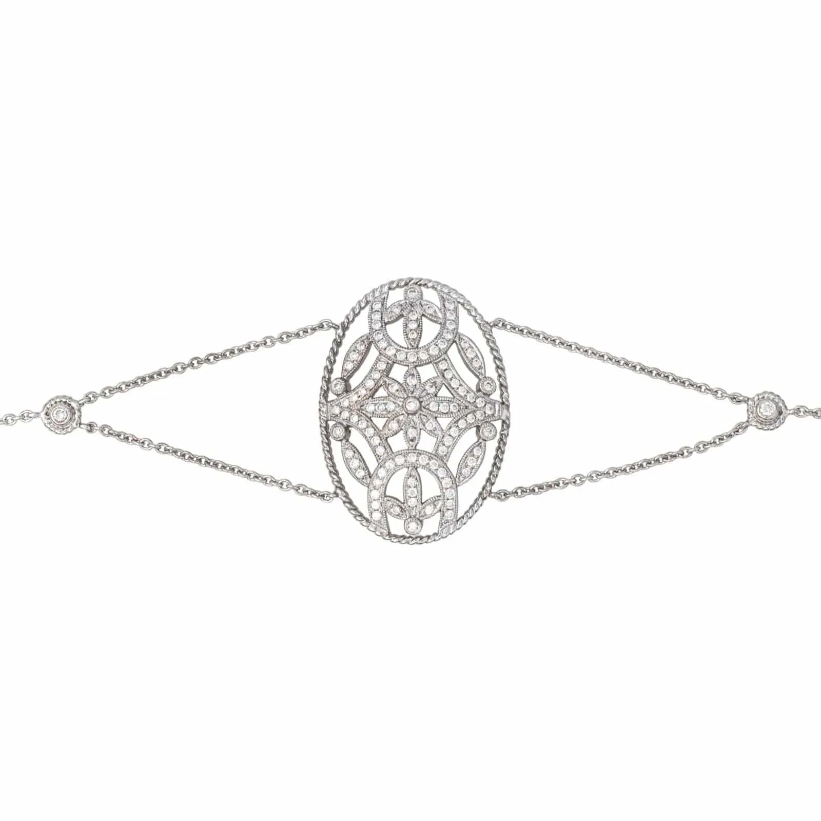 Djula Bracelet Or blanc Diamant sold by 58 Facettes product image thumbnail 3