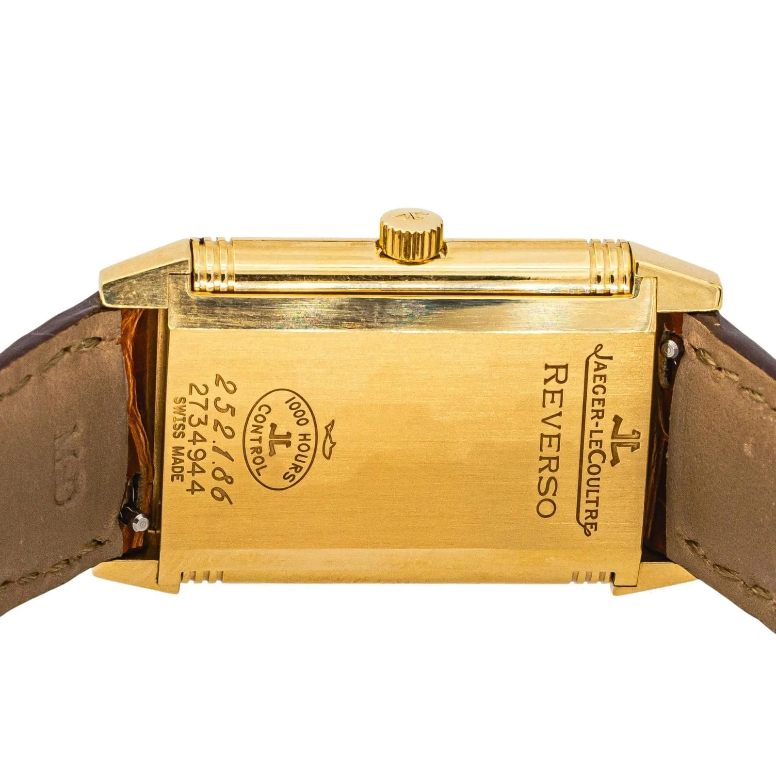 Jaeger- LeCoultre Montre Reverso Or jaune sold by 58 Facettes product image thumbnail 4