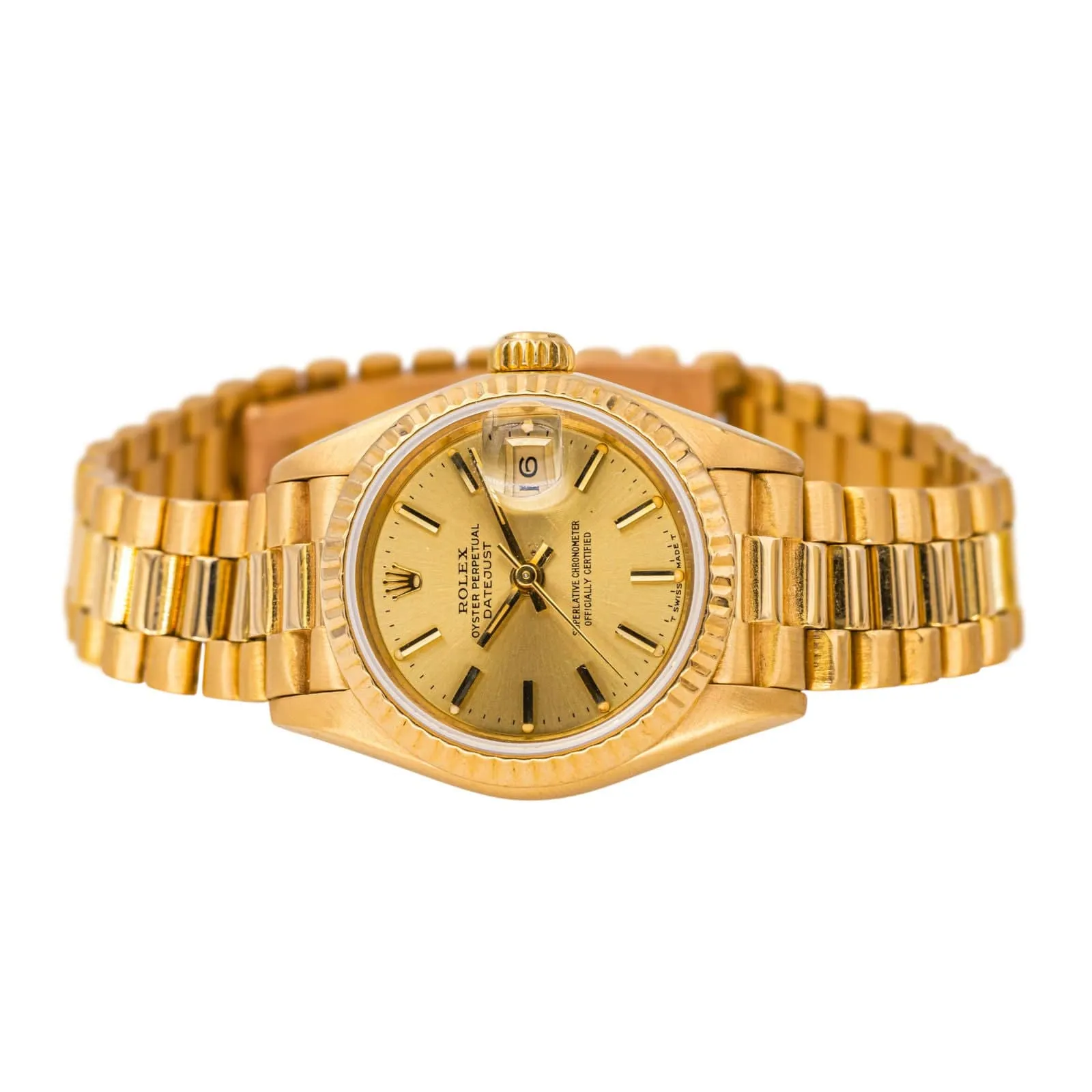 Rolex Montre Lady Datejust Or jaune sold by 58 Facettes product image thumbnail 4