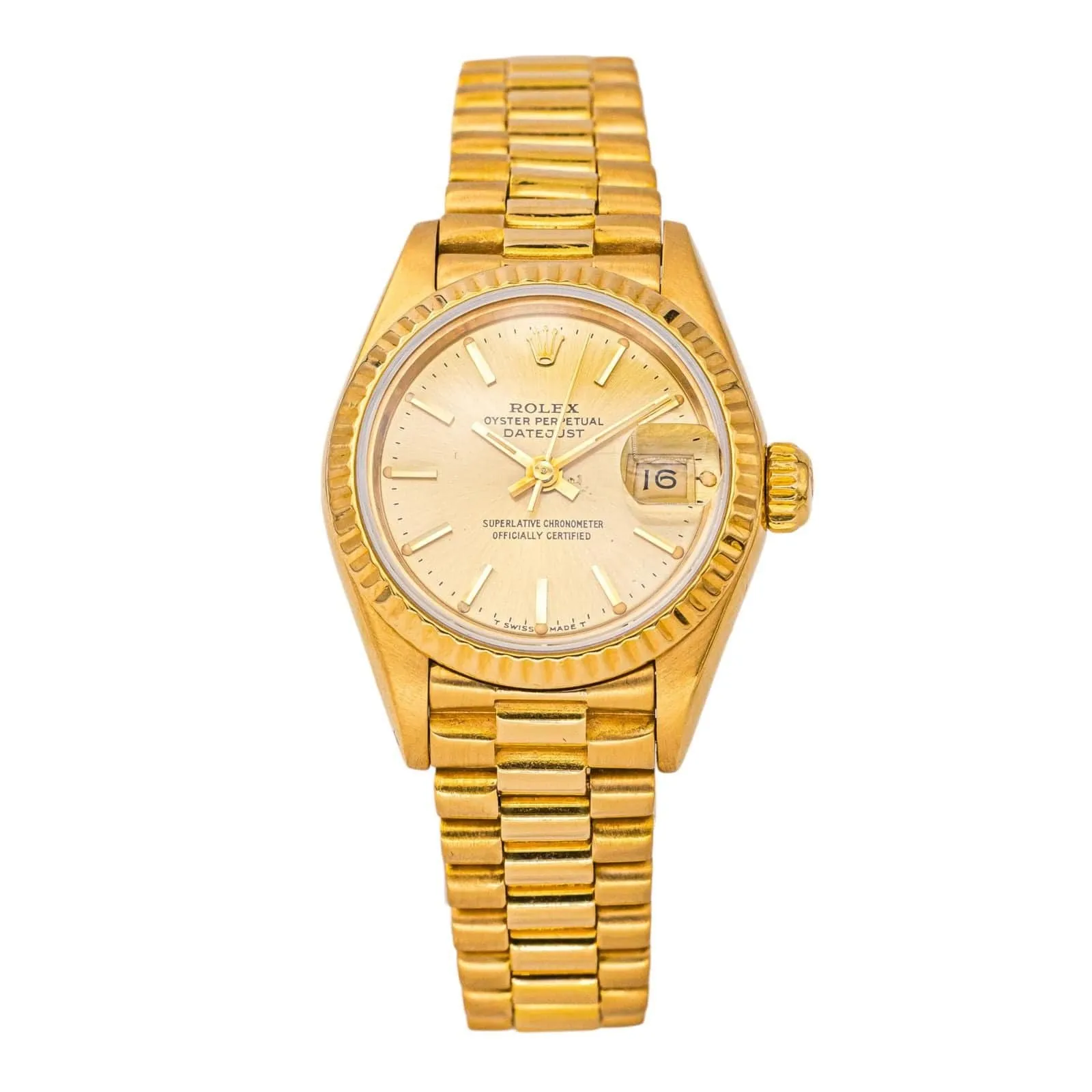 Rolex Montre Lady Datejust Or jaune sold by 58 Facettes
