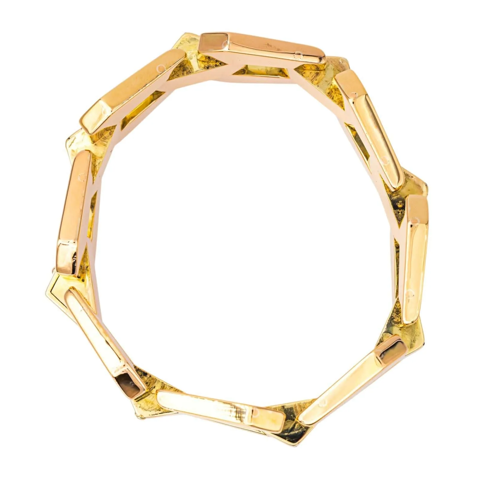 Bracelet Tank Or jaune sold by 58 Facettes product image thumbnail 4