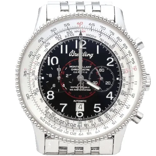 Breitling Navitimer Montbrillant - Montre automatique homme en acier sold by 58 Facettes