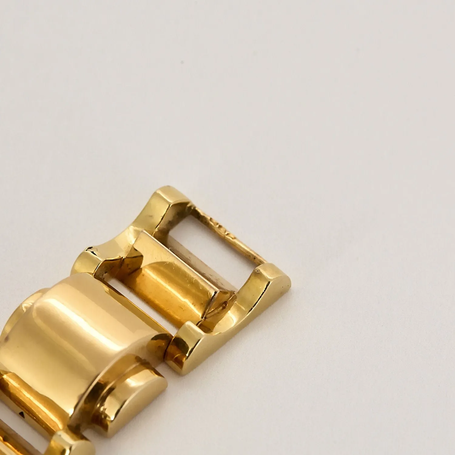 Bracelet Tank en or jaune sold by 58 Facettes product image thumbnail 5