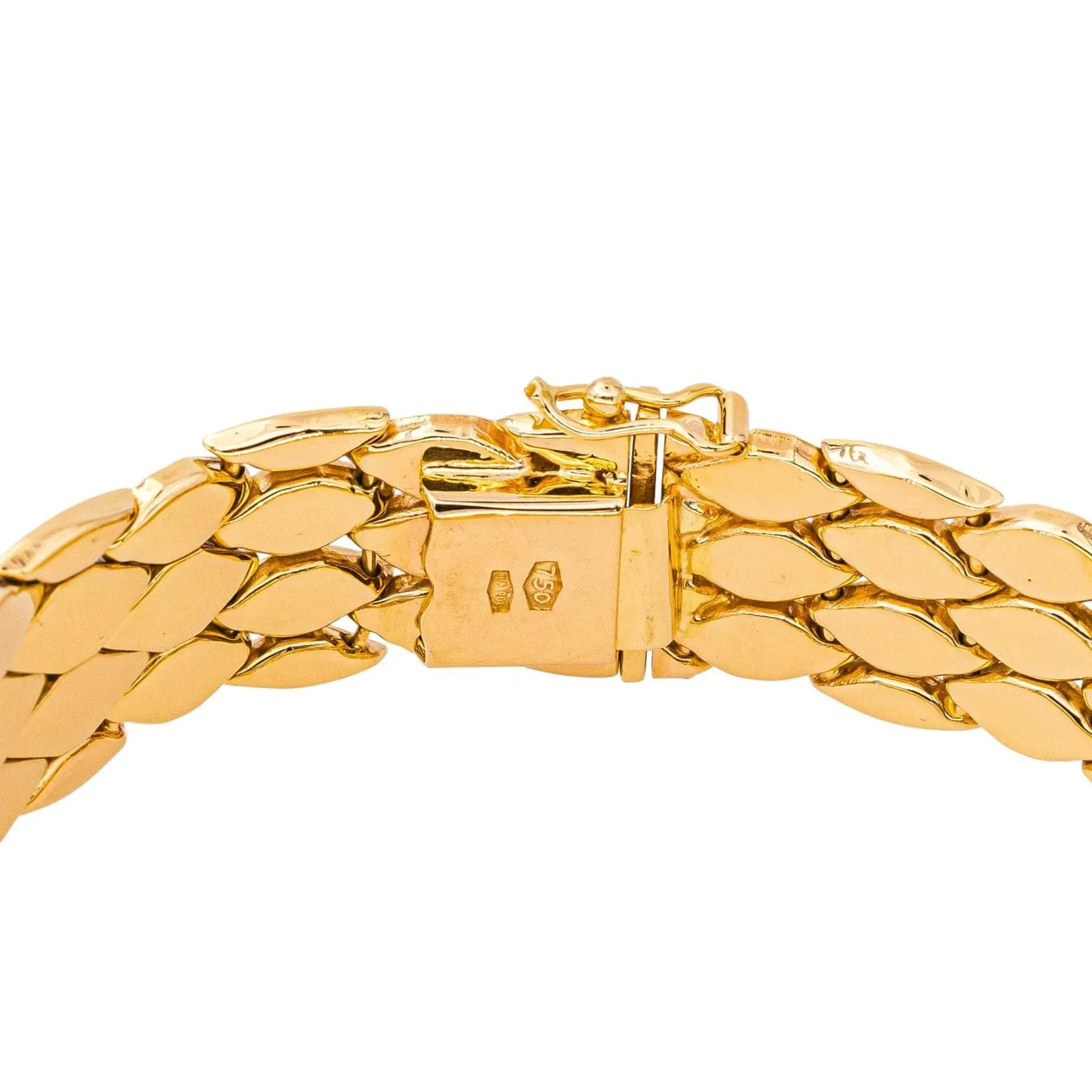 Bracelet Or jaune, Or blanc sold by 58 Facettes product image thumbnail 3