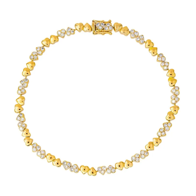 Bracelet Or jaune Diamant sold by 58 Facettes