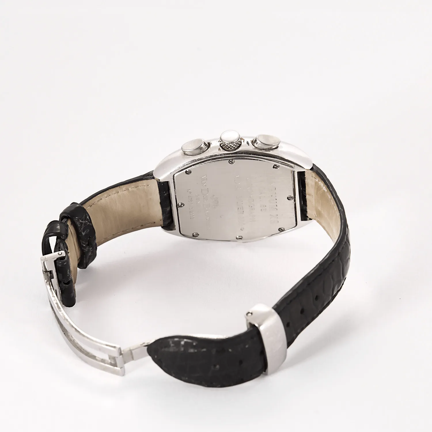 VAN DER BAUWEDE - Magnum XS Chrono calibre 65 - Montre en acier et diamants à mouvement quartz sold by 58 Facettes product image thumbnail 4
