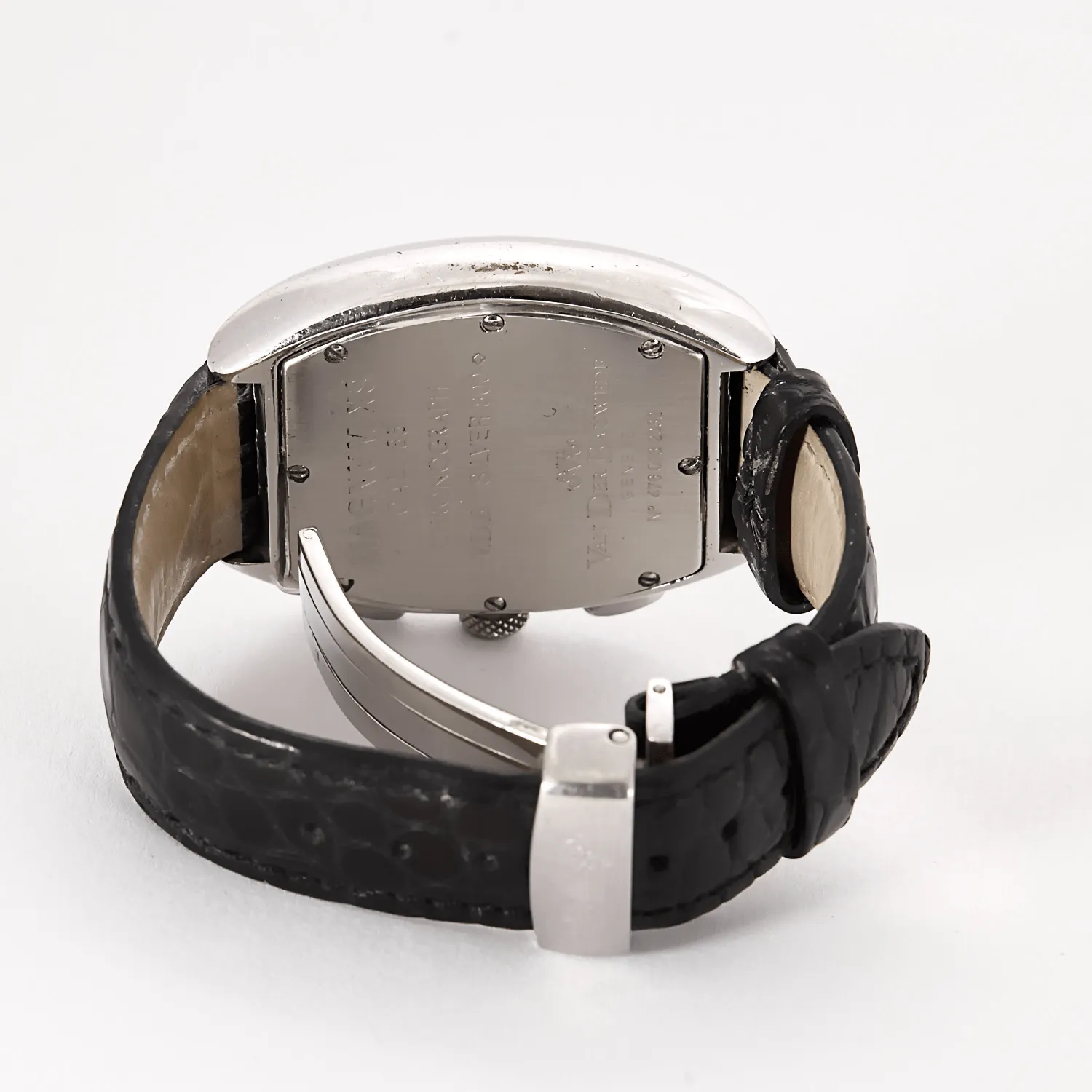 VAN DER BAUWEDE - Magnum XS Chrono calibre 65 - Montre en acier et diamants à mouvement quartz sold by 58 Facettes product image thumbnail 3