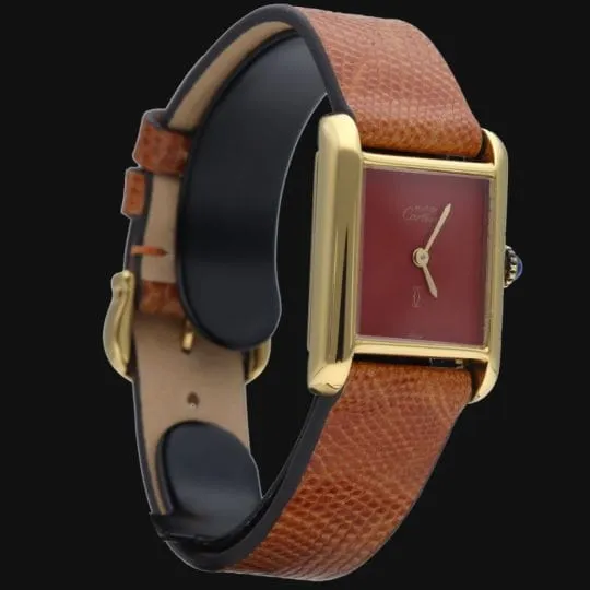 Cartier Montre Tank Vermeil sold by 58 Facettes product image thumbnail 5