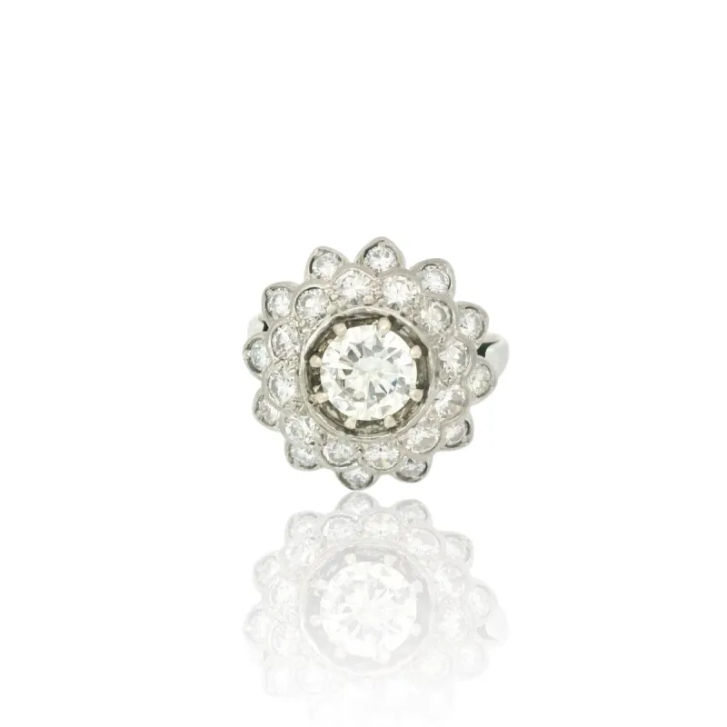 70's Diamond ring sold by 58 Facettes