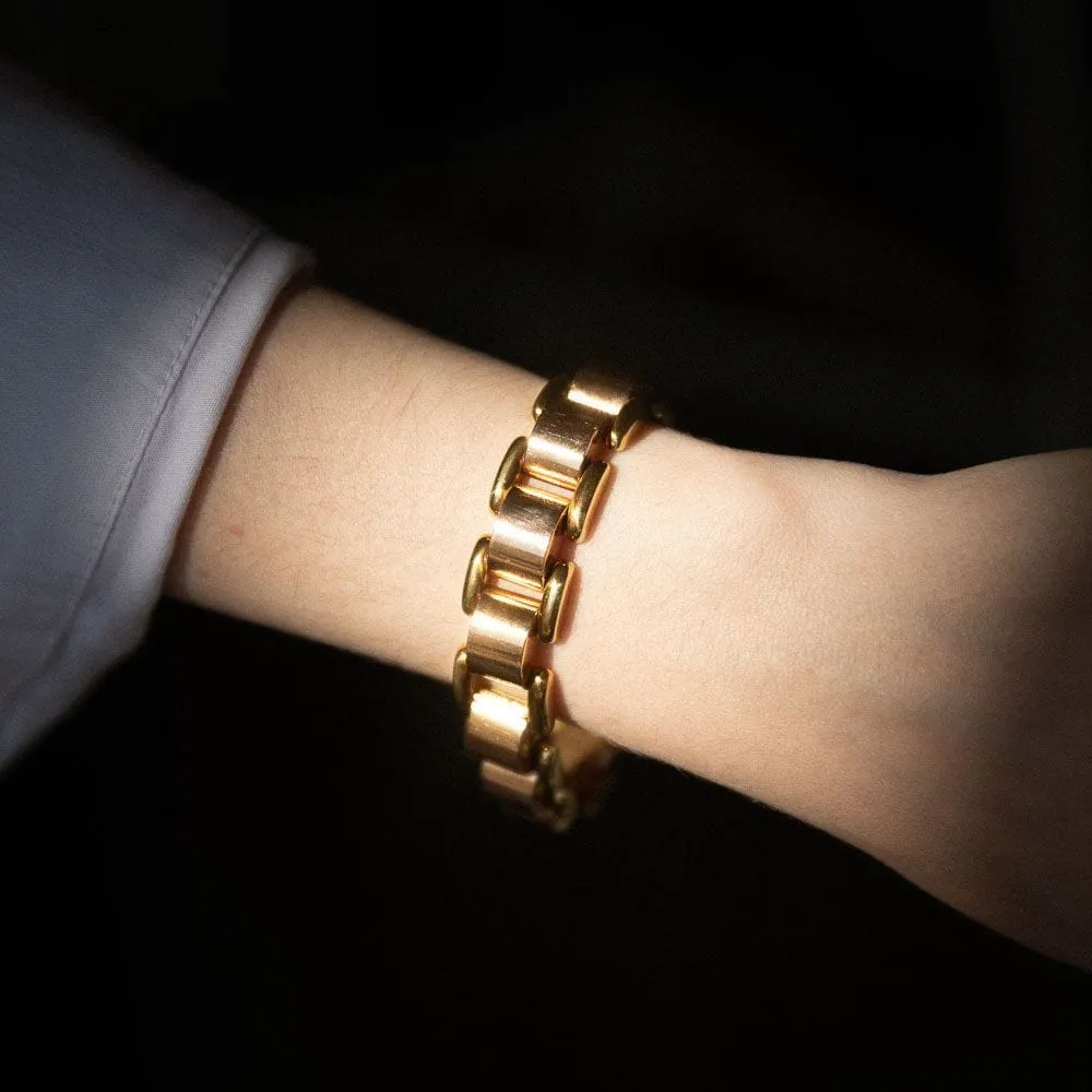 Bracelet Simple Tank or jaune sold by 58 Facettes product image thumbnail 4