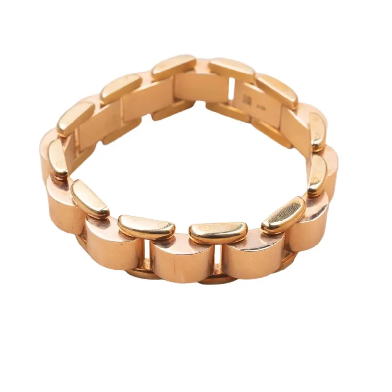 Bracelet Simple Tank or jaune sold by 58 Facettes