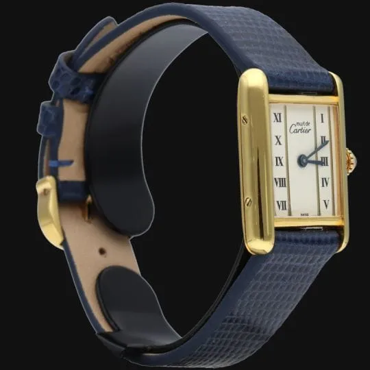Cartier Tank - Montre vermeil à quartz sold by 58 Facettes product image thumbnail 5