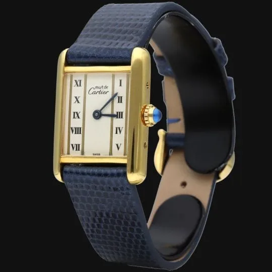 Cartier Tank - Montre vermeil à quartz sold by 58 Facettes product image thumbnail 2