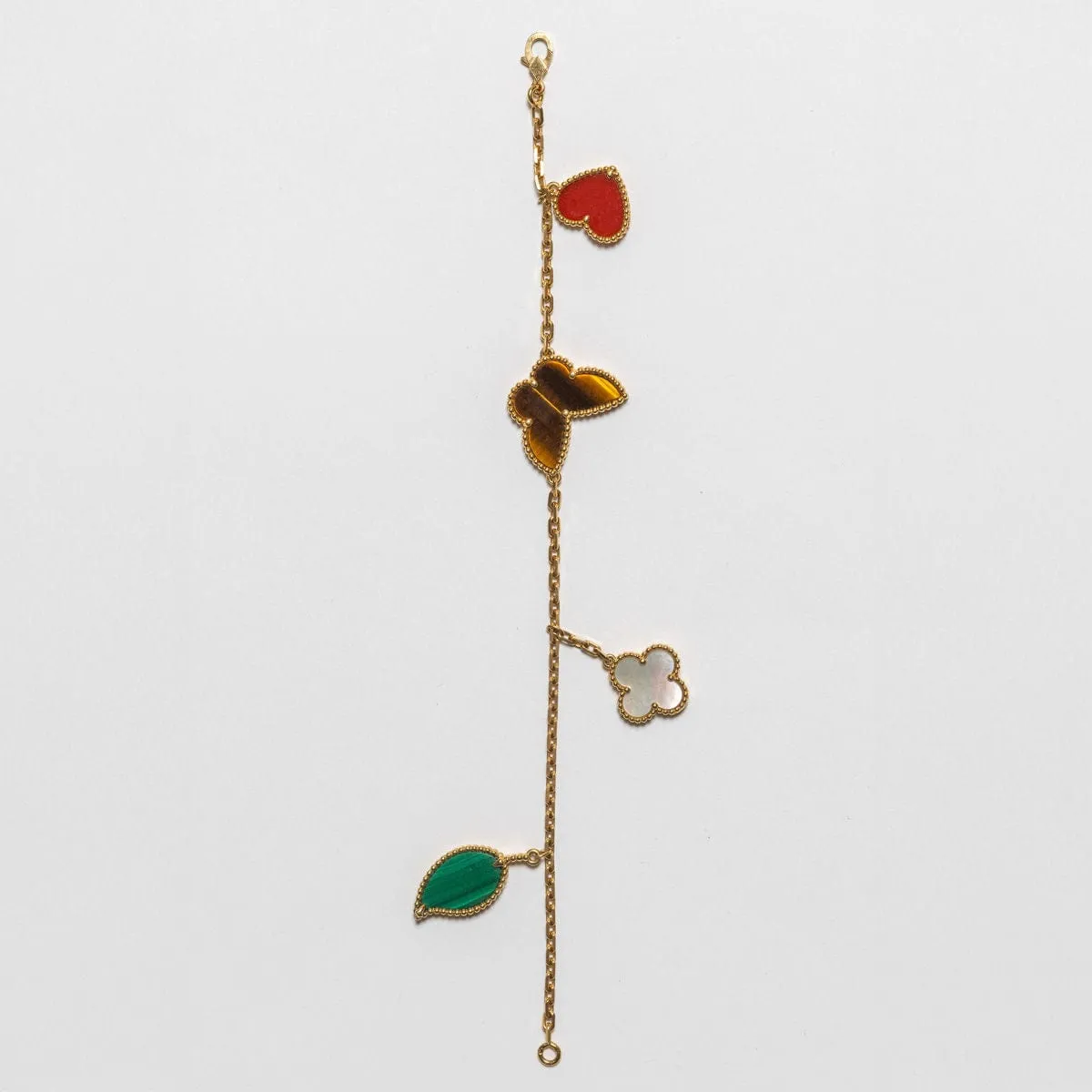 Van Cleef & Arpels - Bracelet Lucky Alhambra 4 Motifs sold by 58 Facettes product image thumbnail 5