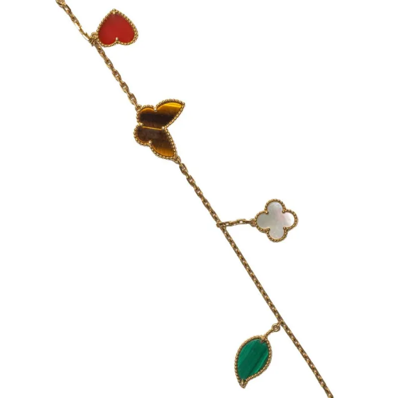 Van Cleef & Arpels - Bracelet Lucky Alhambra 4 Motifs sold by 58 Facettes